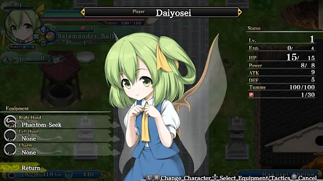 Playable Character/Partner - Daiyosei & Equipment screenshot 0