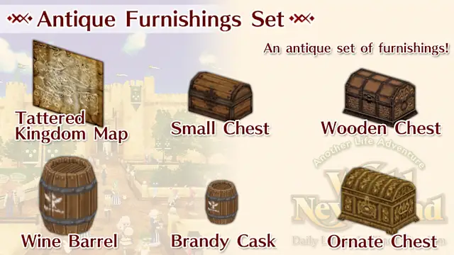 Antique Furnishings Set