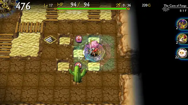 Extra Dungeon "The Cave of Fangs" screenshot 2