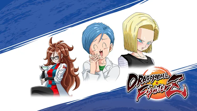 DRAGON BALL FighterZ - Stamps: Girls Pack
