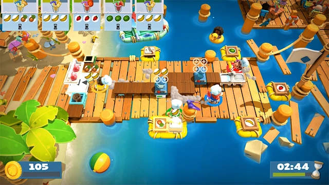 Overcooked! 2 - Surf 'n' Turf screenshot 3