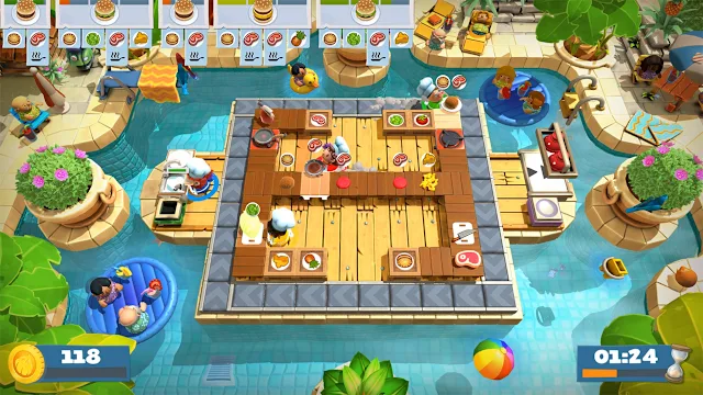 Overcooked! 2 - Surf 'n' Turf screenshot 1