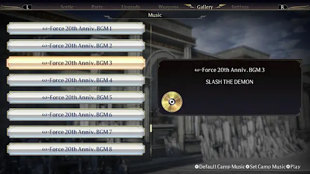 ω-Force 20th Anniversary Concert BGM Pack screenshot 2