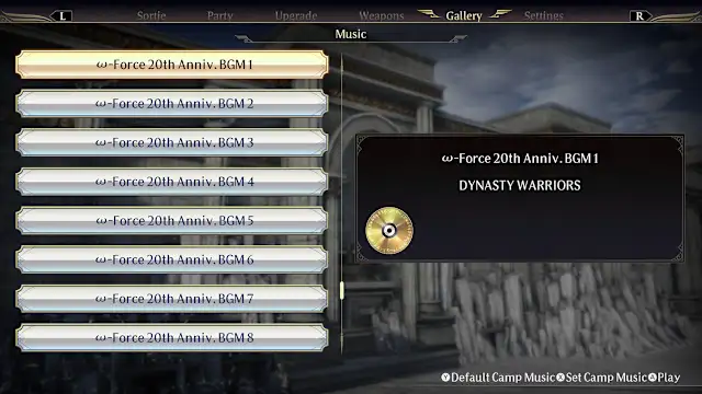 ω-Force 20th Anniversary Concert BGM Pack screenshot 0