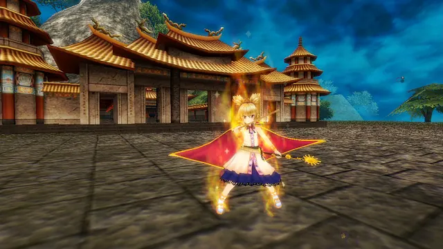 Touhou Sky Arena Playable Character "Toyosatomimi no Miko" screenshot 4