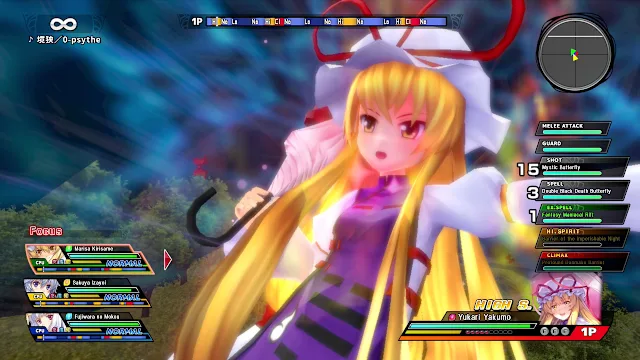Touhou Sky Arena Playable Character "Yukari Yakumo" screenshot 1