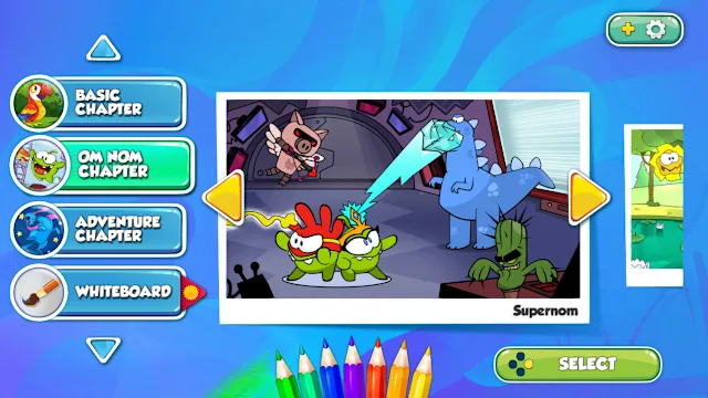 Om Nom Chapter - 13 new drawings (Labo, Nommies, Supernom) screenshot 0