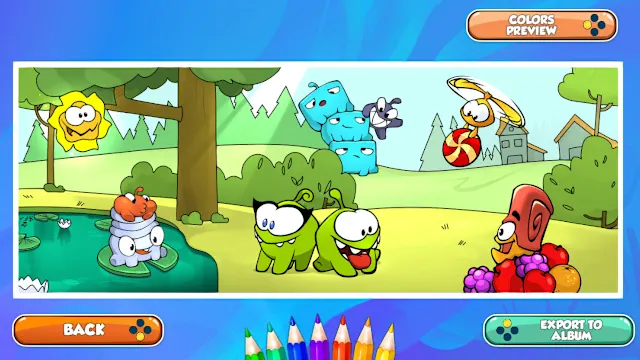 Om Nom Chapter - 13 new drawings (Labo, Nommies, Supernom) screenshot 5