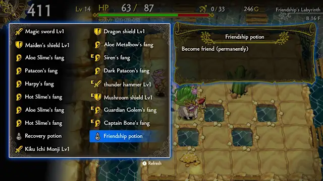 Extra Dungeon "Friendship's Labyrinth" screenshot 4