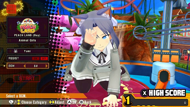 SENRAN KAGURA SV Stage BGM screenshot 0