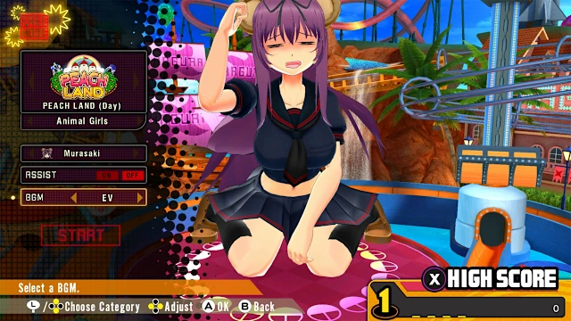 SENRAN KAGURA EV Stage BGM screenshot 0