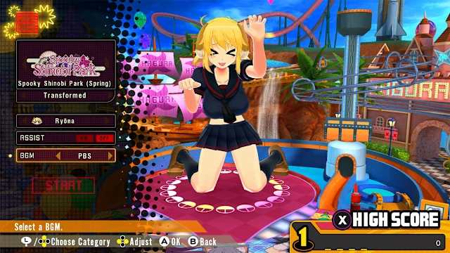 SENRAN KAGURA PBS Stage BGM screenshot 0