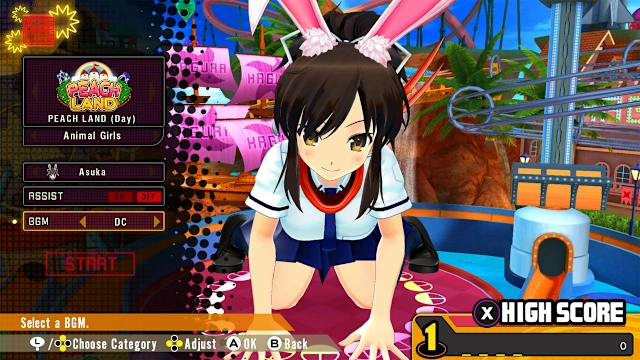 SENRAN KAGURA DC Stage BGM screenshot 0