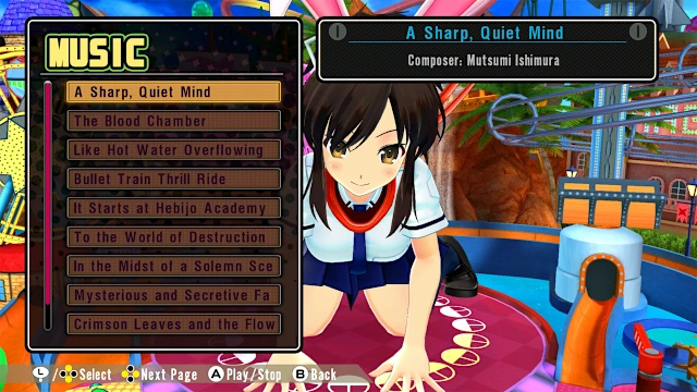 SENRAN KAGURA DC Stage BGM screenshot 1
