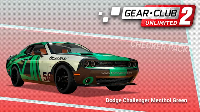 Dodge Challenger Menthol Green - Gear.Club Unlimited 2