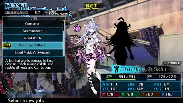 Death end re;Quest Job Attire 1 screenshot 1