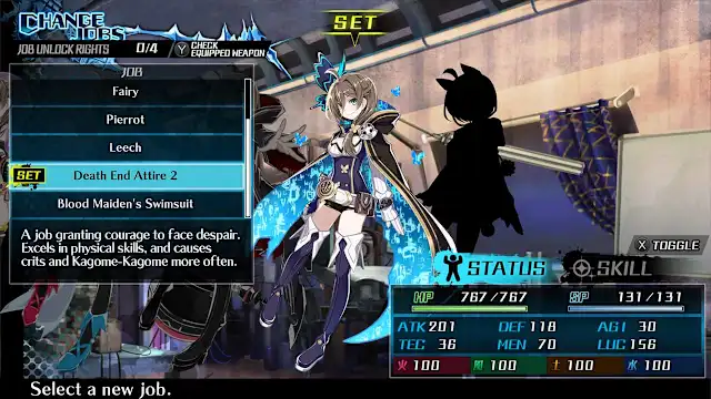 Death end re;Quest Job Attire 2 screenshot 2