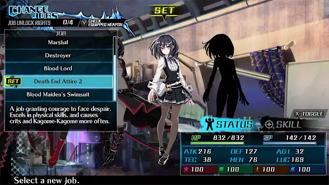 Death end re;Quest Job Attire 2 screenshot 4