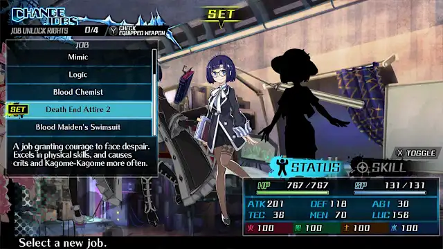 Death end re;Quest Job Attire 2 screenshot 0