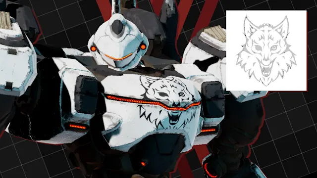 Arsenal Decal "Wolf"