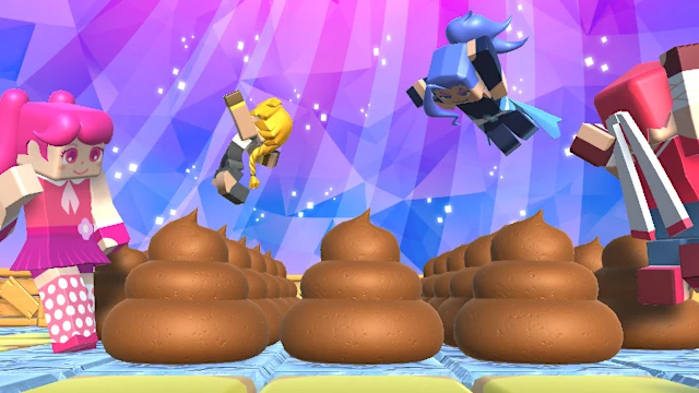 New battle style: ""Don't Touch The Poop" Party!!" screenshot 2
