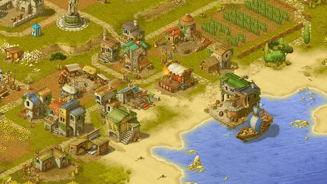 Townsmen - A Kingdom Rebuilt: The Seaside Empire screenshot 0