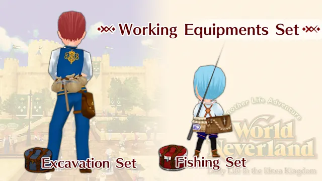 Working Equipments Set