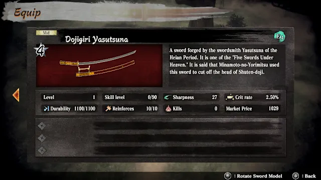Five Famous Swords Set DLC screenshot 1