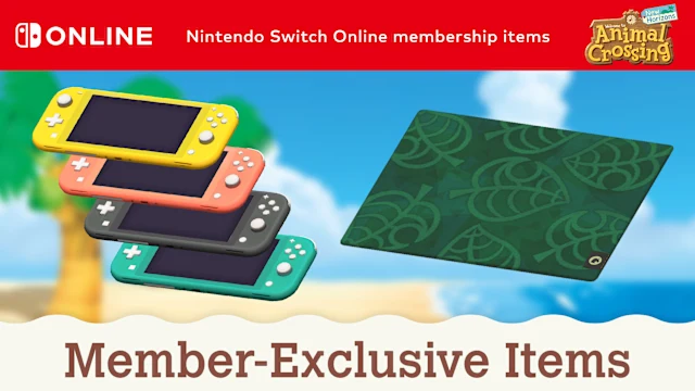 Animal Crossing™: New Horizons Nintendo Switch Online - Member-Exclusive Items