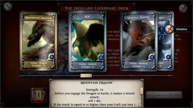 The Highland: Legendary Deck screenshot 0