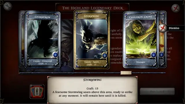 The Highland: Legendary Deck screenshot 2