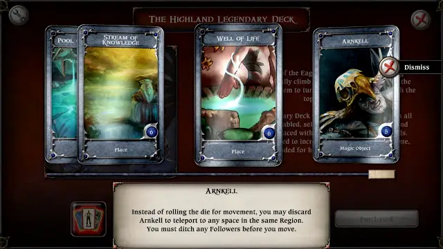 The Highland: Legendary Deck screenshot 1