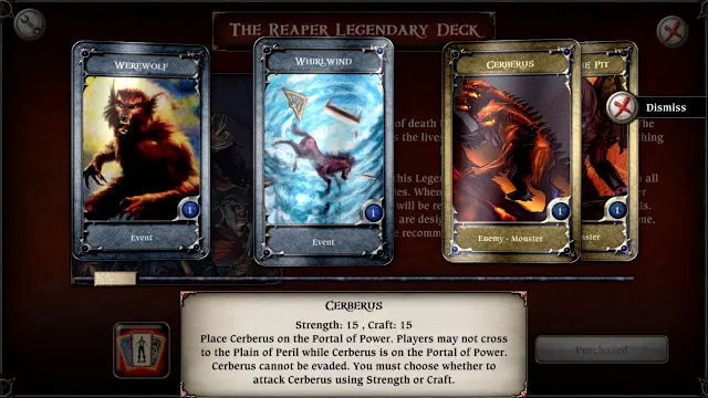The Reaper: Legendary Deck screenshot 0