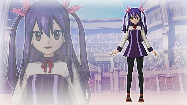 Wendy's Costume "Fairy Tail Team A"