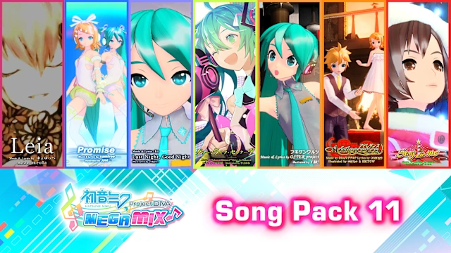 Hatsune Miku: Project DIVA Mega Mix Song Pack 11