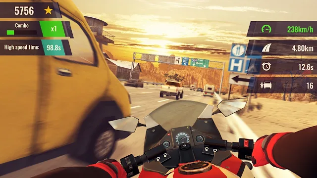 Moto Rush GT - Expansion Pack screenshot 1