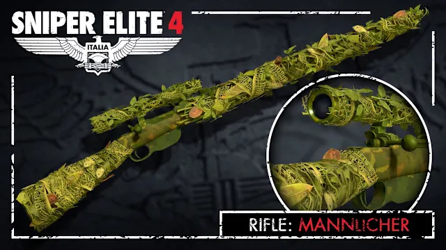 Sniper Elite 4 - Camouflage Rifles Skin Pack screenshot 4