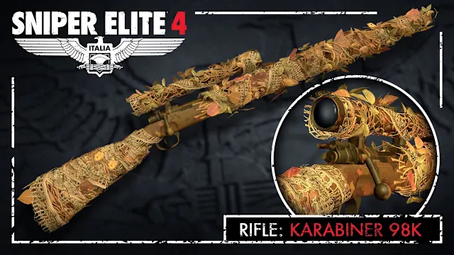 Sniper Elite 4 - Camouflage Rifles Skin Pack screenshot 2
