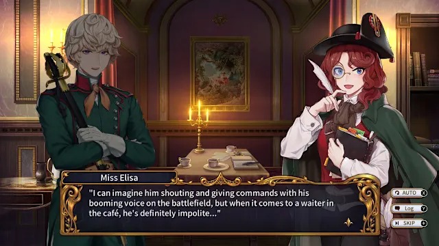 Banner of the Maid - Miss Elisa's Journal screenshot 1