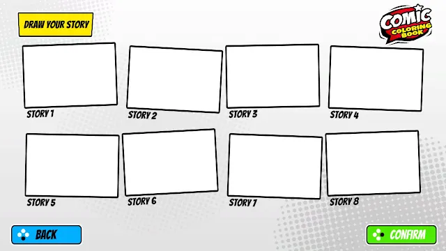 Comic Coloring Book: Drawing Without Borders screenshot 0