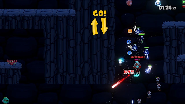 Swimsanity! - Shock Drones Unleash screenshot 1