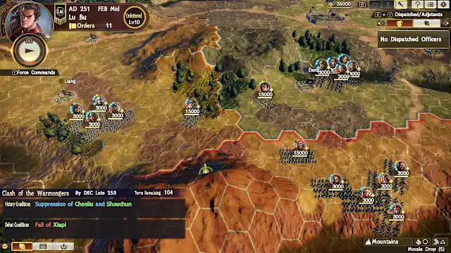 Scenario for War Chronicles Mode - 2nd Wave: "Clash of the Warmongers" screenshot 2