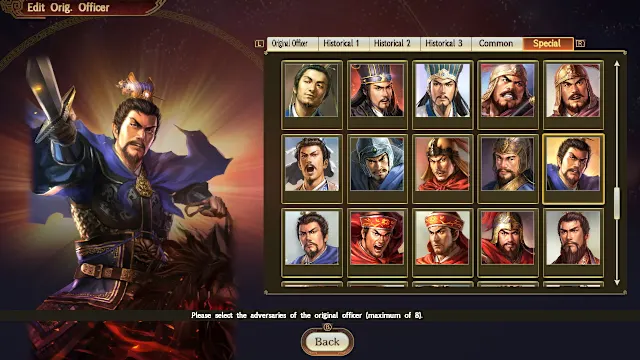 "ROMANCE OF THE THREE KINGDOMS XIII" Officer CG Set screenshot 0