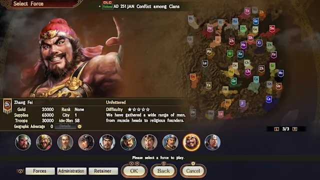 Scenario [Conflict among Clans] screenshot 0