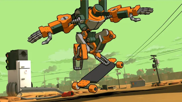 Insectoid Loneriding Mechranger Outfit for Switch screenshot 1