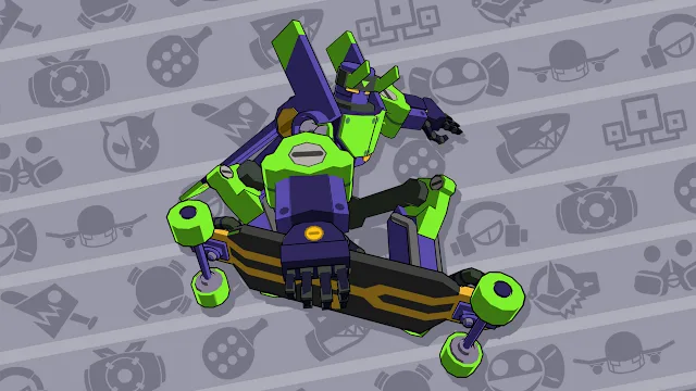 Insectoid Loneriding Mechranger Outfit for Switch screenshot 6