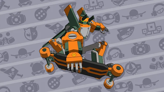 Insectoid Loneriding Mechranger Outfit for Switch screenshot 5