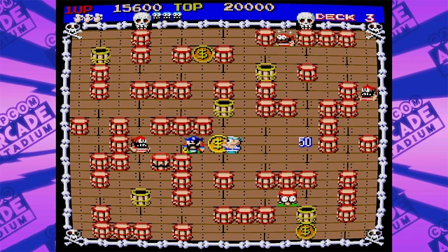 Capcom Arcade Stadium：PIRATE SHIP HIGEMARU screenshot 3