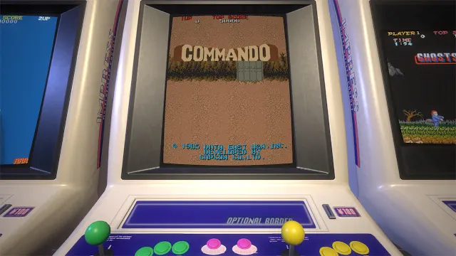 Capcom Arcade Stadium：COMMANDO screenshot 0