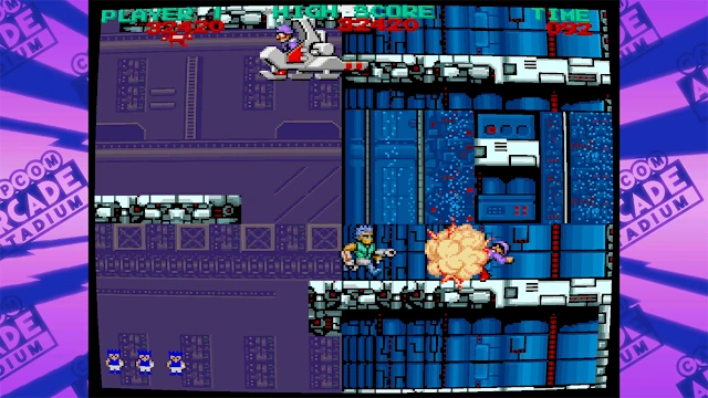 Capcom Arcade Stadium：BIONIC COMMANDO screenshot 3